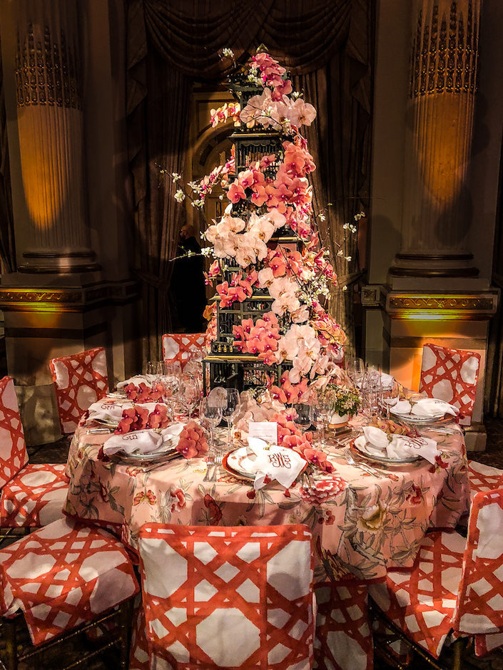 Kimberly Schlegel Whitman NYBG Orchid Dinner 2018