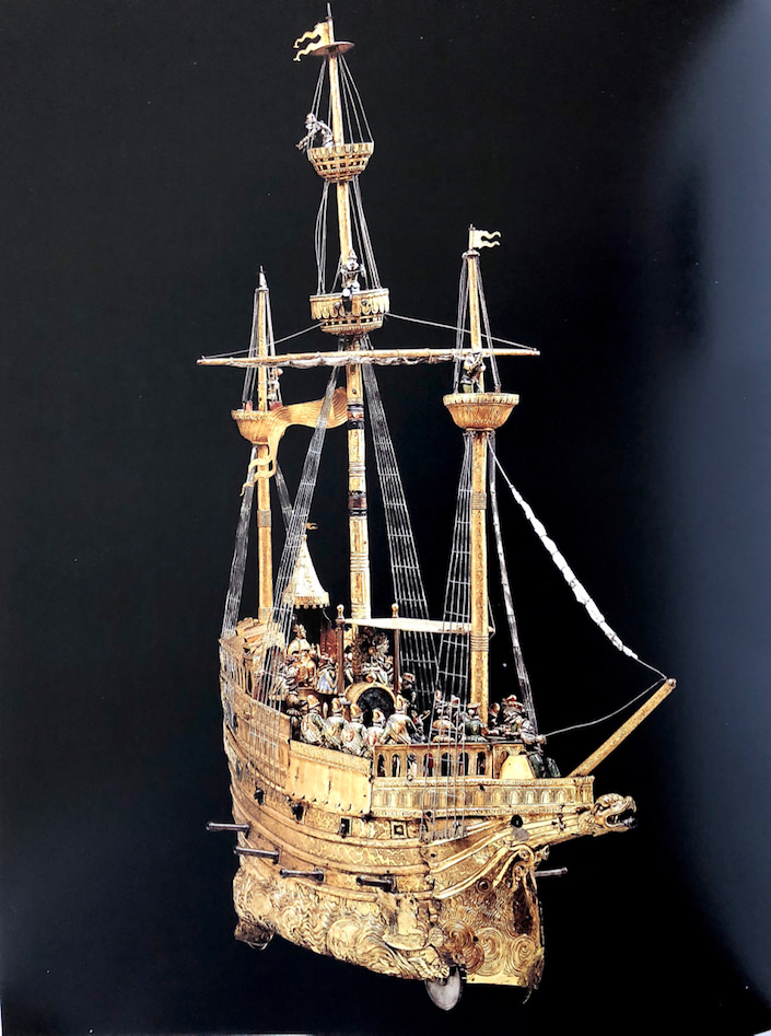 Rudolf II galleon automaton clock featured in The Beauty of Time-1