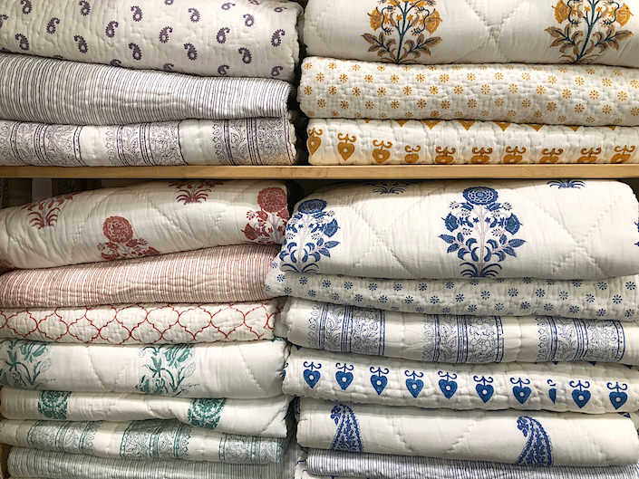 Serendipity Delhi coverlets at NY Now 2018