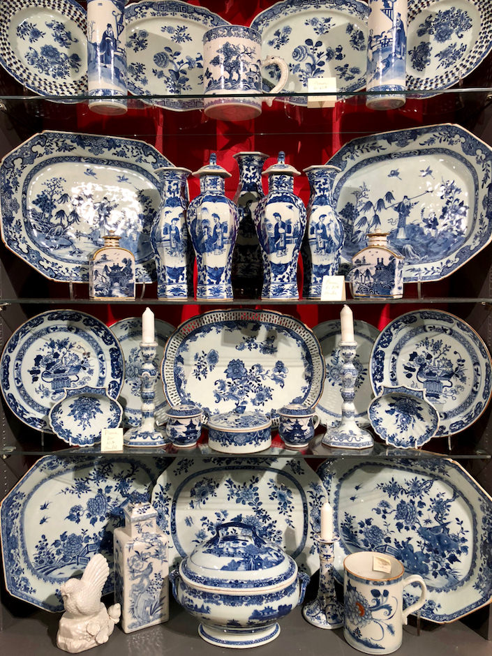 chinese export at Lynda Willauer at Nashville Antiques Show