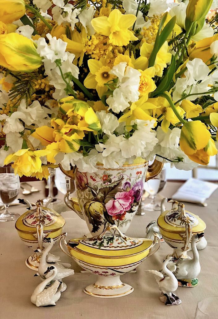 1795 Derby porcelain from the Rockefeller collection at Christie's Martha Stewart lunch