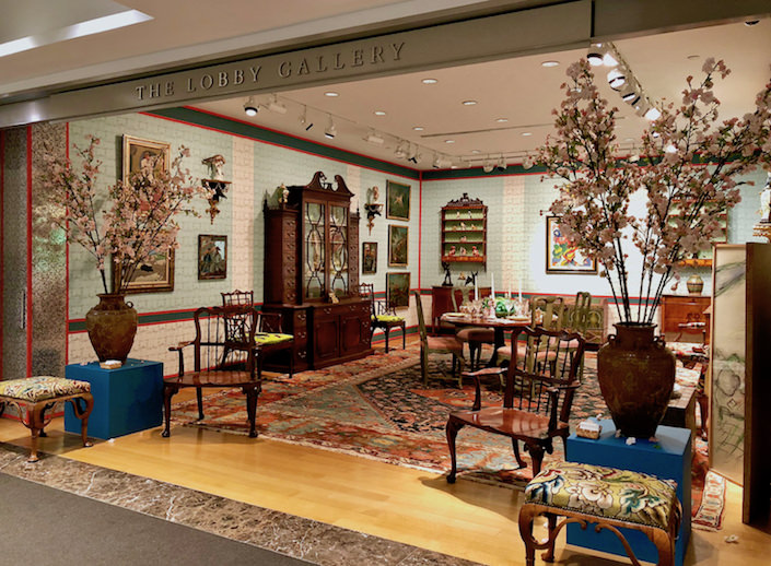 Frank de Biasi designed space at Christie's