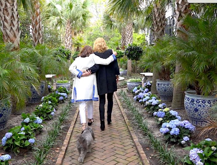 Susanna Salk and Carolyne Roehm in Charleston