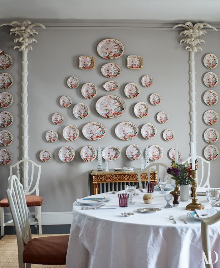 Veere Grenney Tangier dining room, photo by Simon Upton for AD