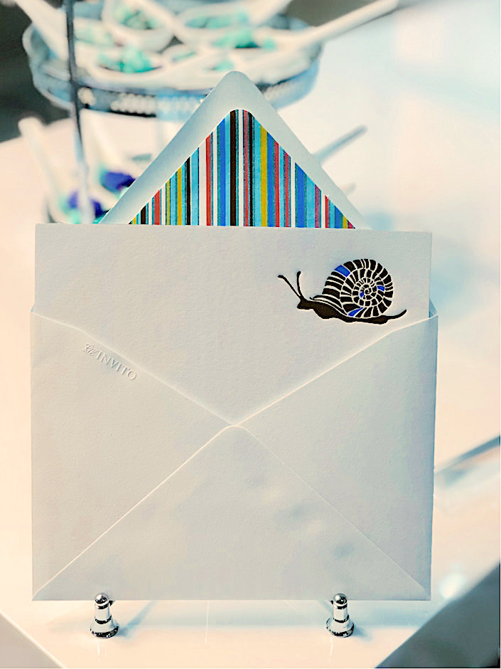 bell'INVITO snail mail cards at Bespoke Designs