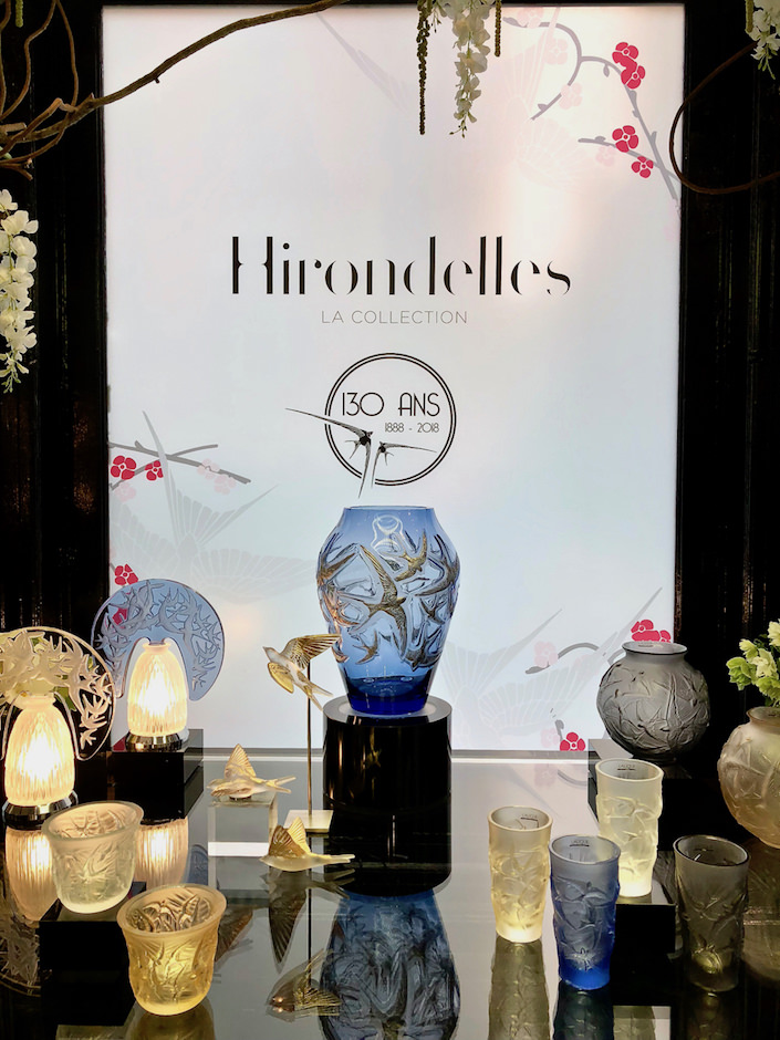 Lalique Hirondelles collection