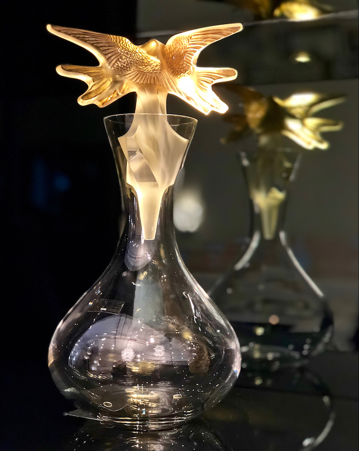 Lalique Hirondelles decanter