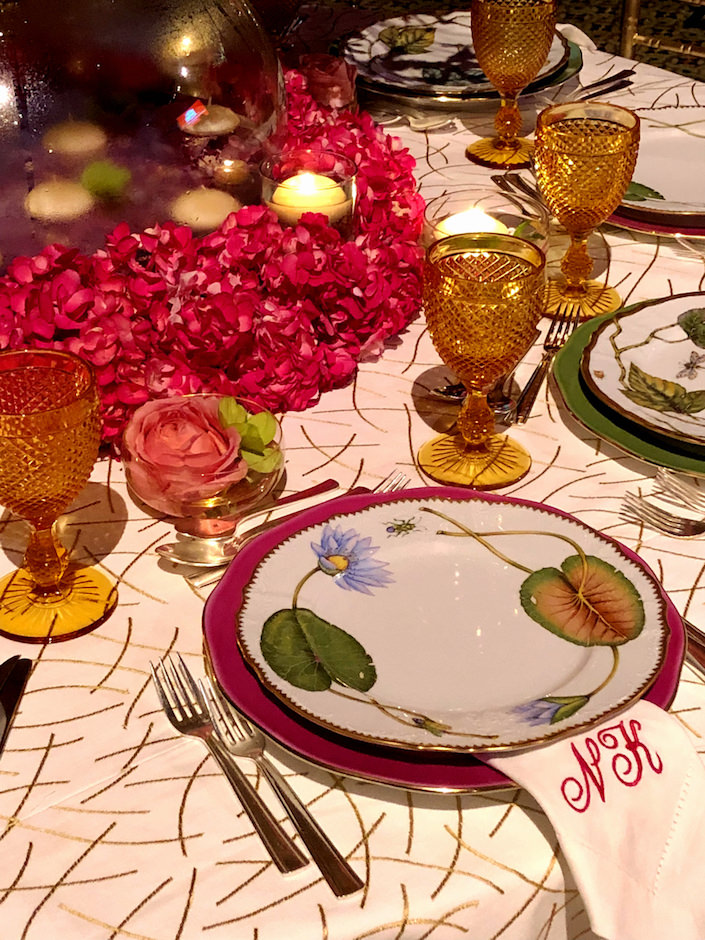 Natalie Kraiem Lenox Hill gala 2018 table