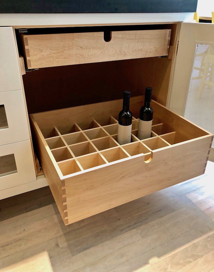 Plain English bottle drawer