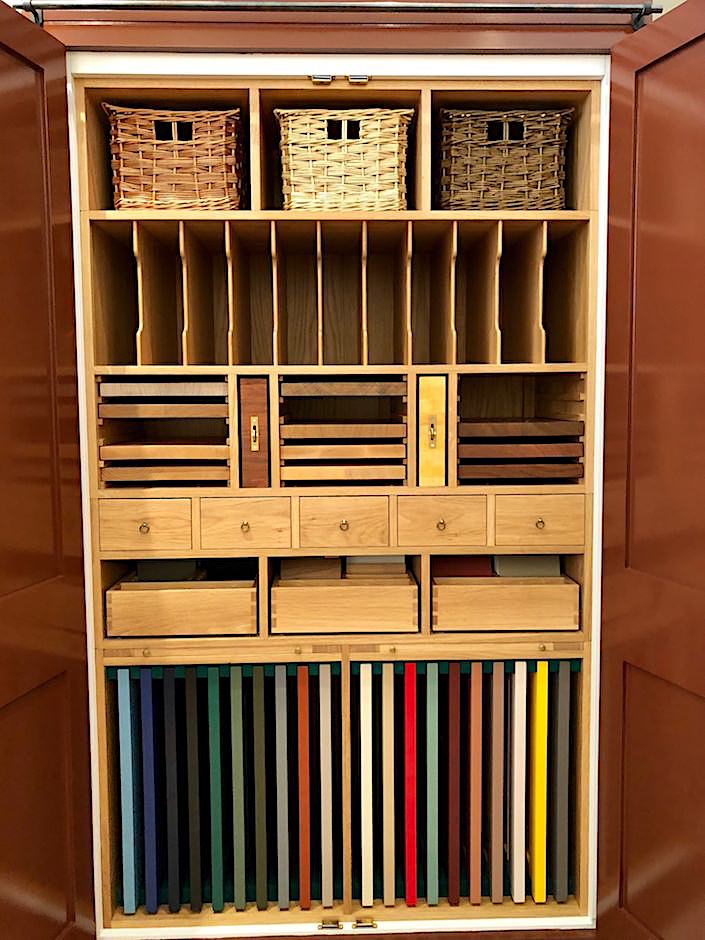 Plain English sample cabinet