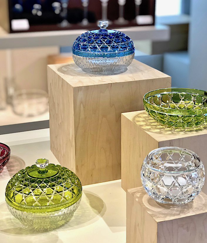 Saint-Louis crystal at 2018 Spring Tabletop