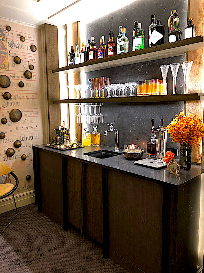 Wesley Moon Kips Bay wet bar