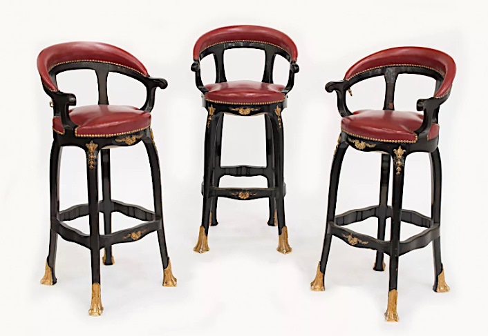 stools from the Ritz bar in Artcurial auction