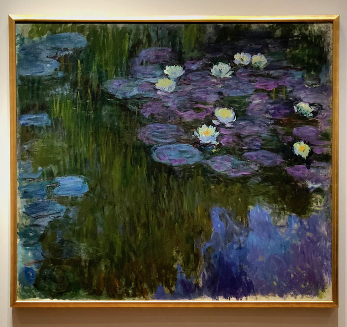 Monet Nympheas en fleur at Rockefeller auction