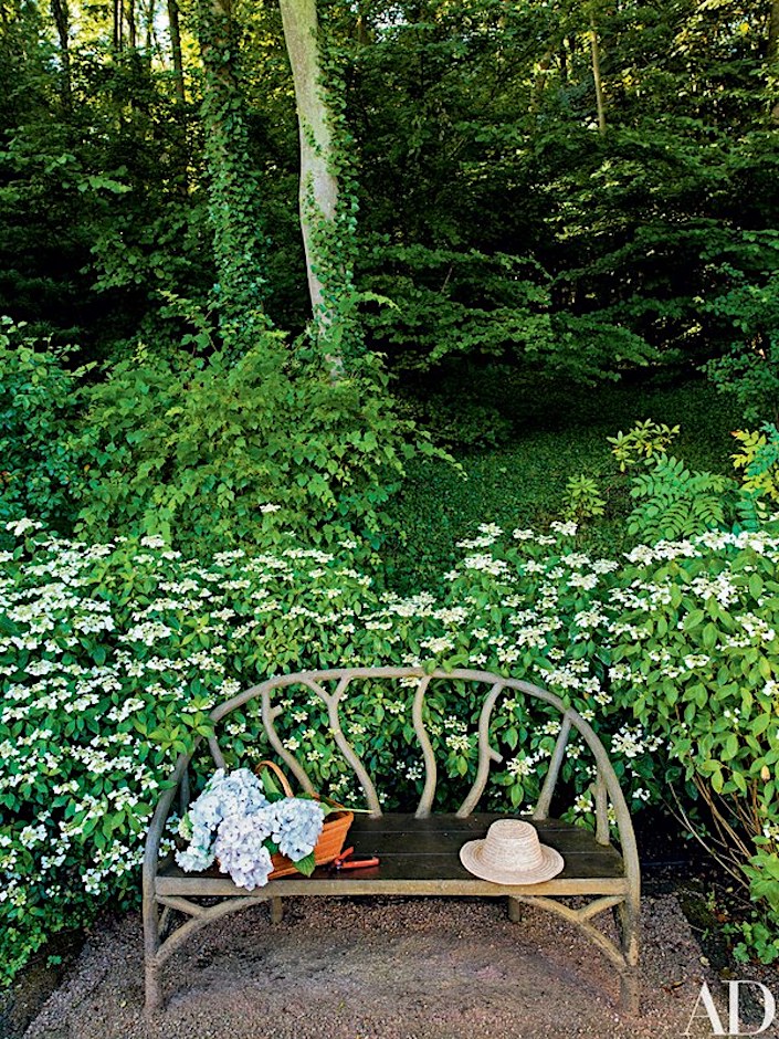 Pierre Berge Normandy garden by Madison Cox, photo Pascal Chevallier for AD