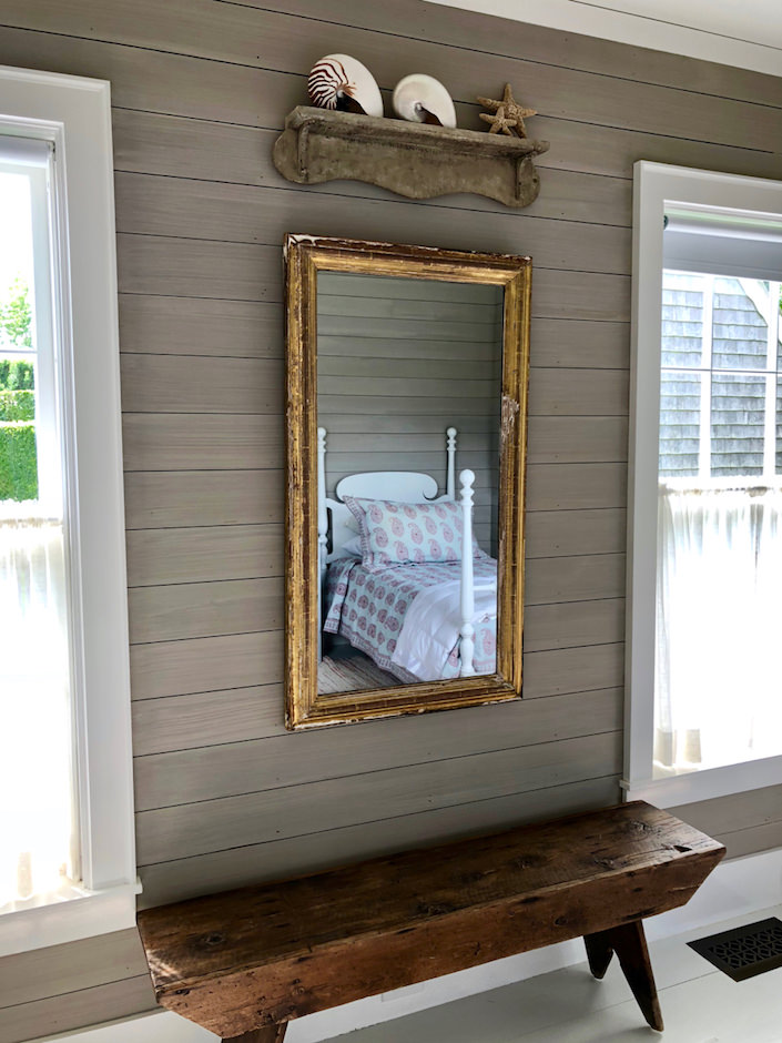 Nantucket guest house mirror