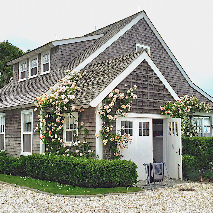 Nantuket guest house garage