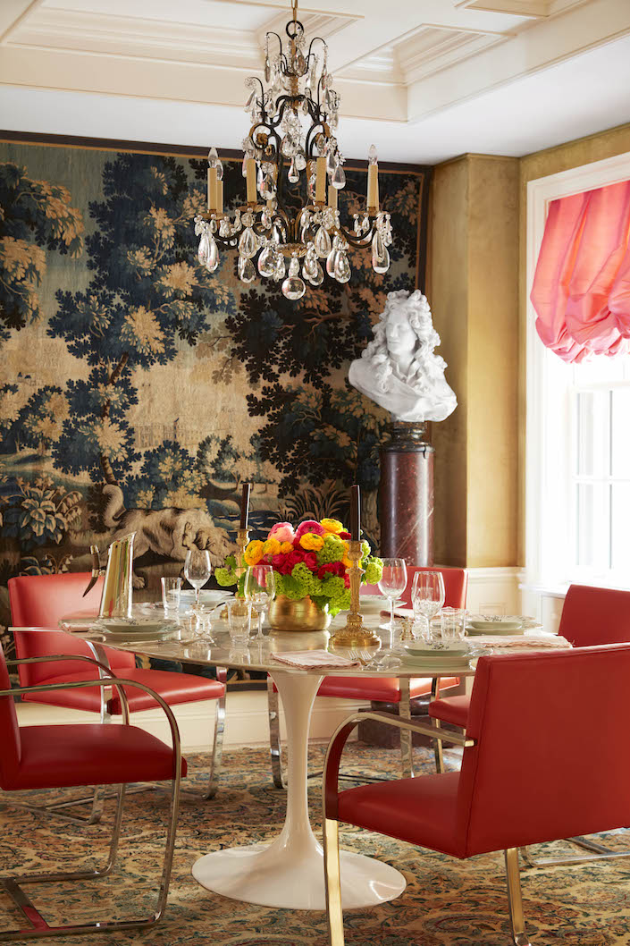 Maureen Footer dining room in Veranda Wanderlust issue, photo by Melanie Acevedo.jpg