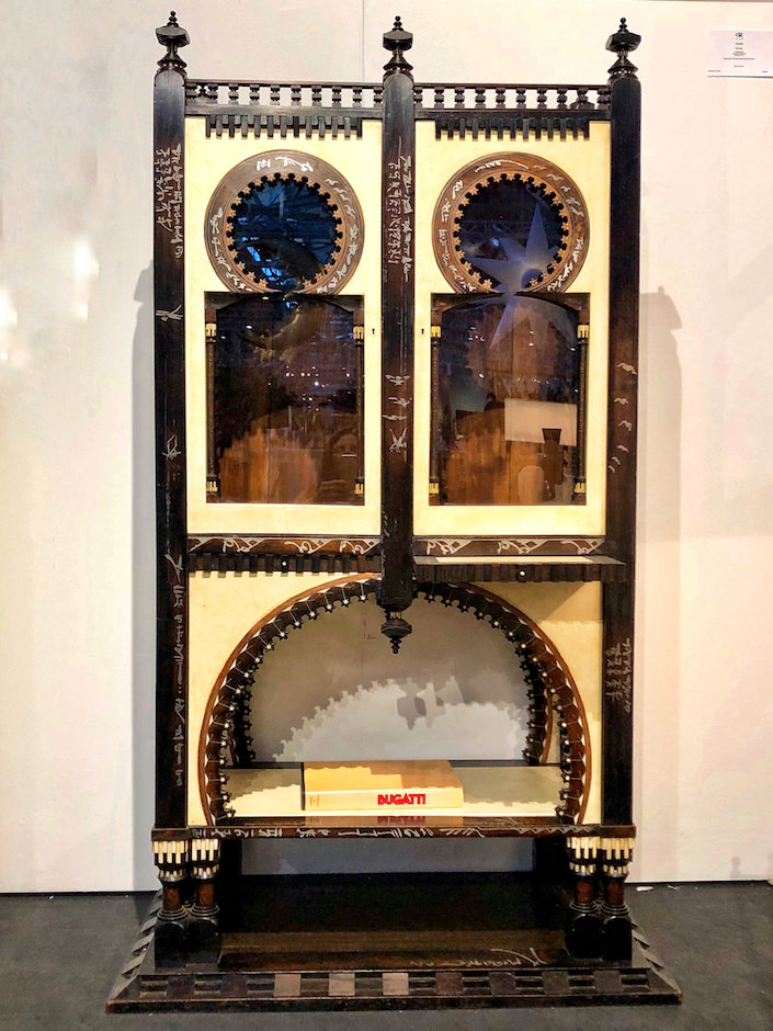 Bugatti cabinet at Guy Regal at San Franciso Fall Art and Antiques Show