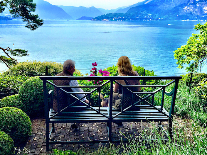 Romeo Sozzi and Susanna Salk on Lake Como via Quintessence