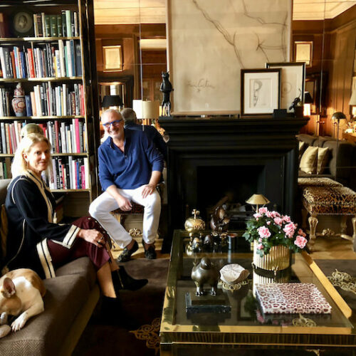 At Home in London with Paolo Moschino and Philip Vergeylen via Quintessence