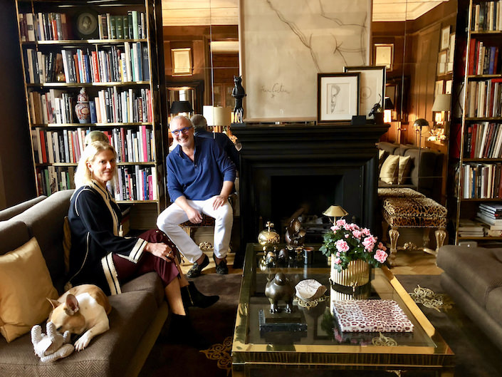 At Home in London with Paolo Moschino and Philip Vergeylen via Quintessence