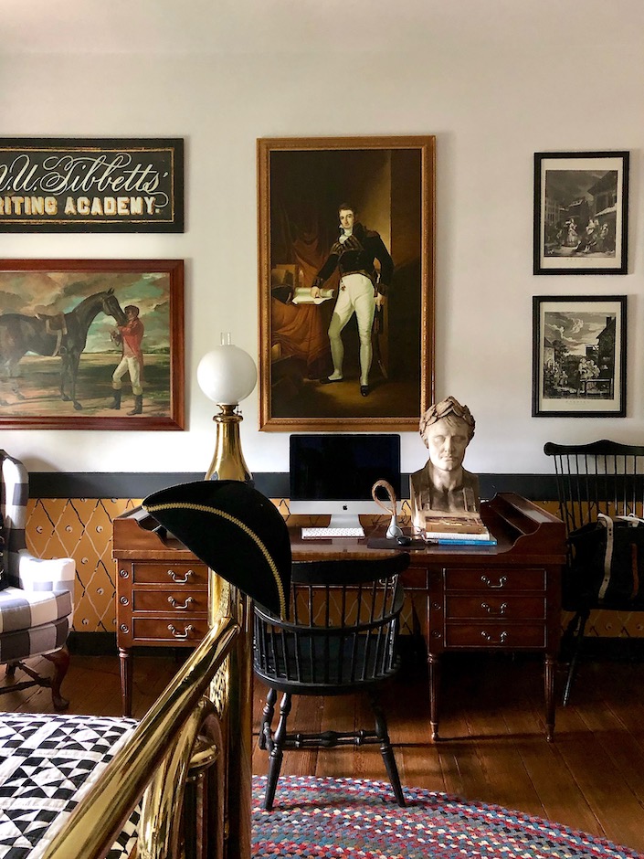 Anthony Baratta bedroom at Palmer House Colonial Williamsburg-2