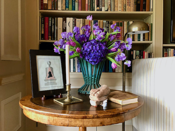 At Home with Suzanne Rheinstein via Quintessence