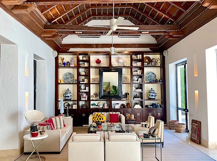 Richard Mishaan home in Cartagena via Quintessence