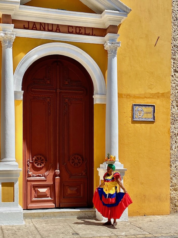 colorful Cartagena via Quintessencev