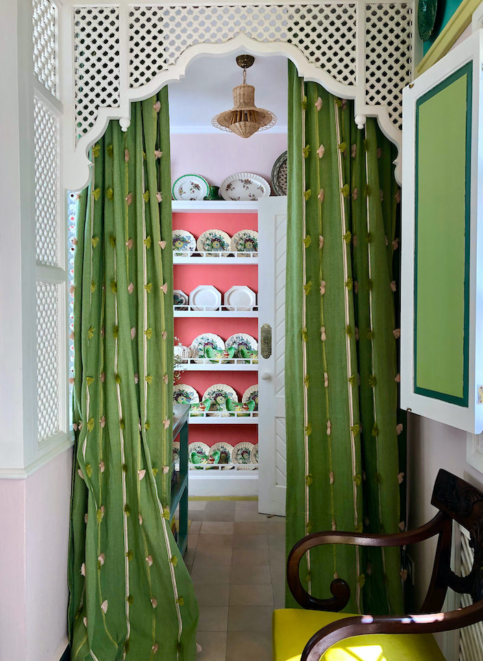 pantry in Frank de Biasi Tangier home