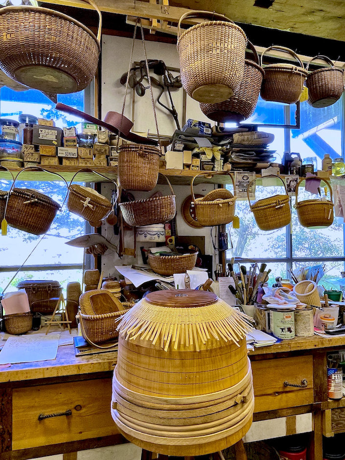 Nantucket Lightship Basket workshop