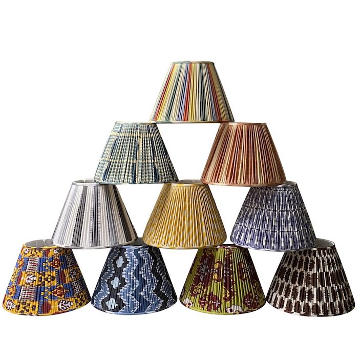 KRB Ikat-Lampshades-