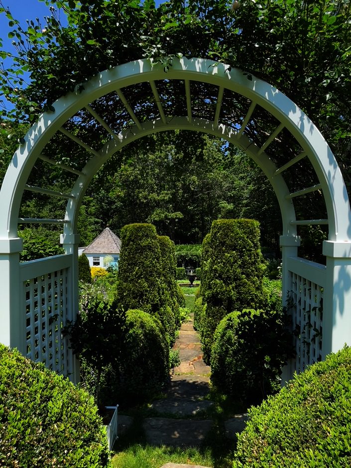 At home in Connecticut, at River Road Farm