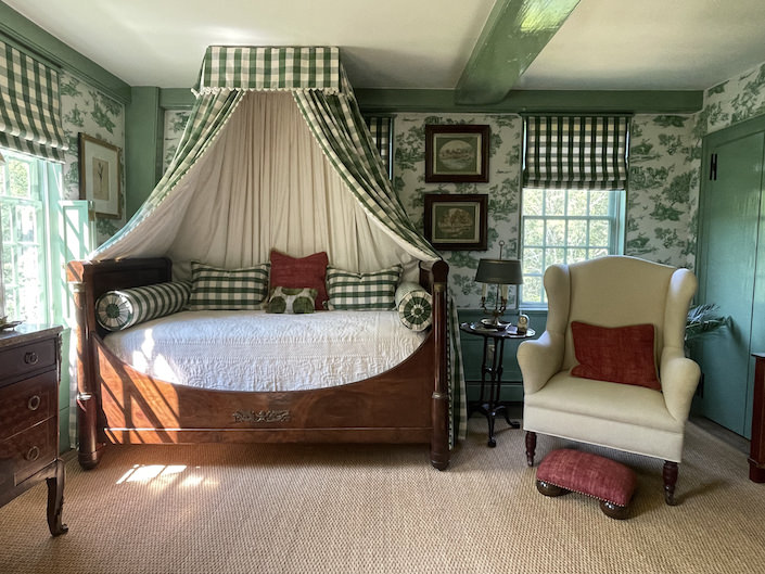 River Road farm bedroom