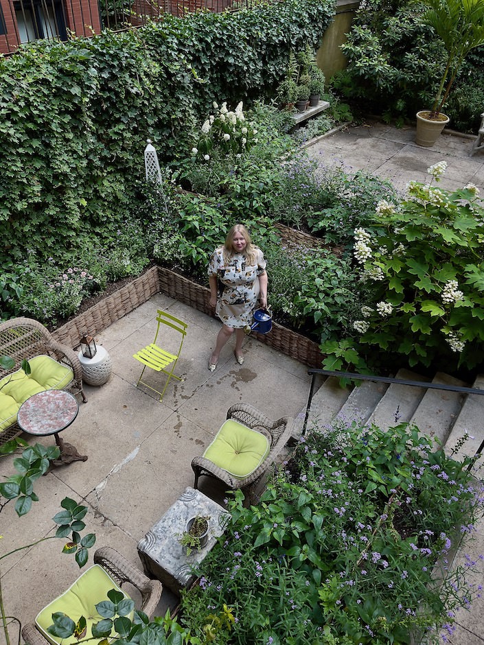 Emily Eerdmans nyc garden via Quintessence