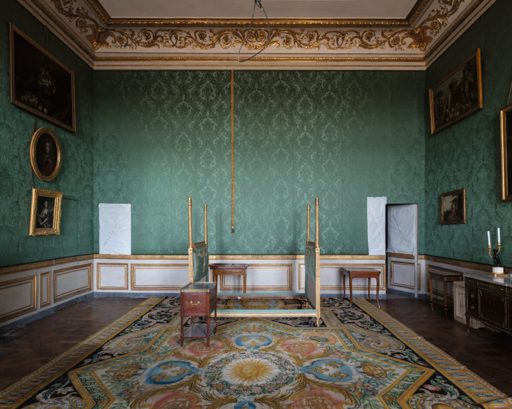 Thierry de Ville-d’Avray’s bedroom. copyright Ambroise Tézenas/Centre des monuments nationaux from The French Royal Wardrobe, Flammarion