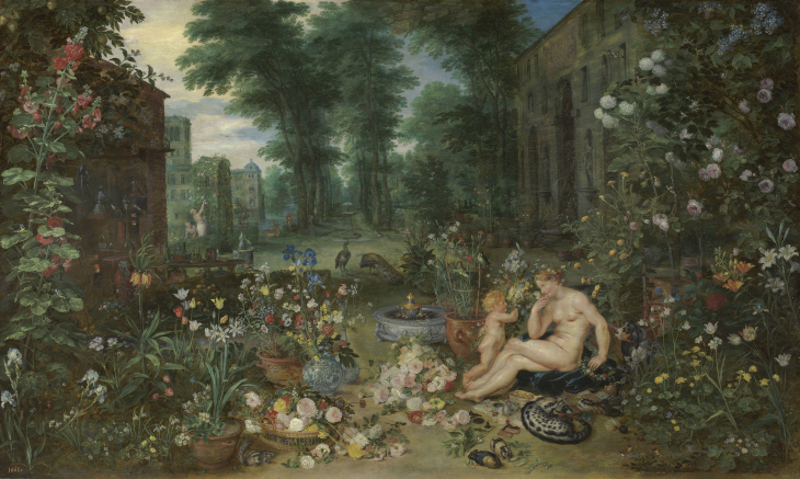 The Sense of Smell Peter Paul Rubens and Jan Brueghel The Elder Oil on panel, 66.5 x 110 cm 1617 – 1618 Madrid, Museo Nacional del Prado