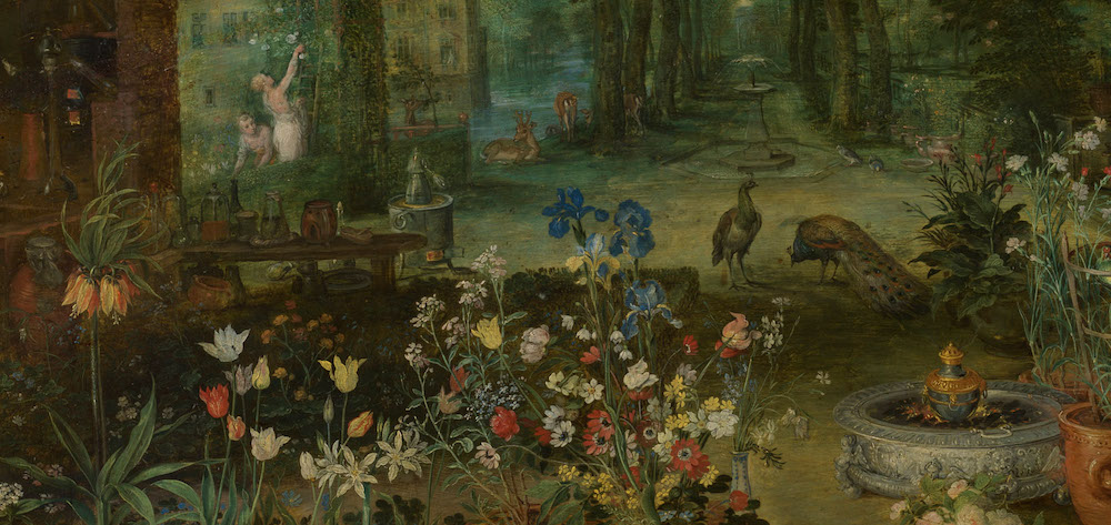 The Sense of Smell (detail), Peter Paul Rubens and Jan Brueghel “the Elder”. 1617-1618. Museo Nacional del Prado