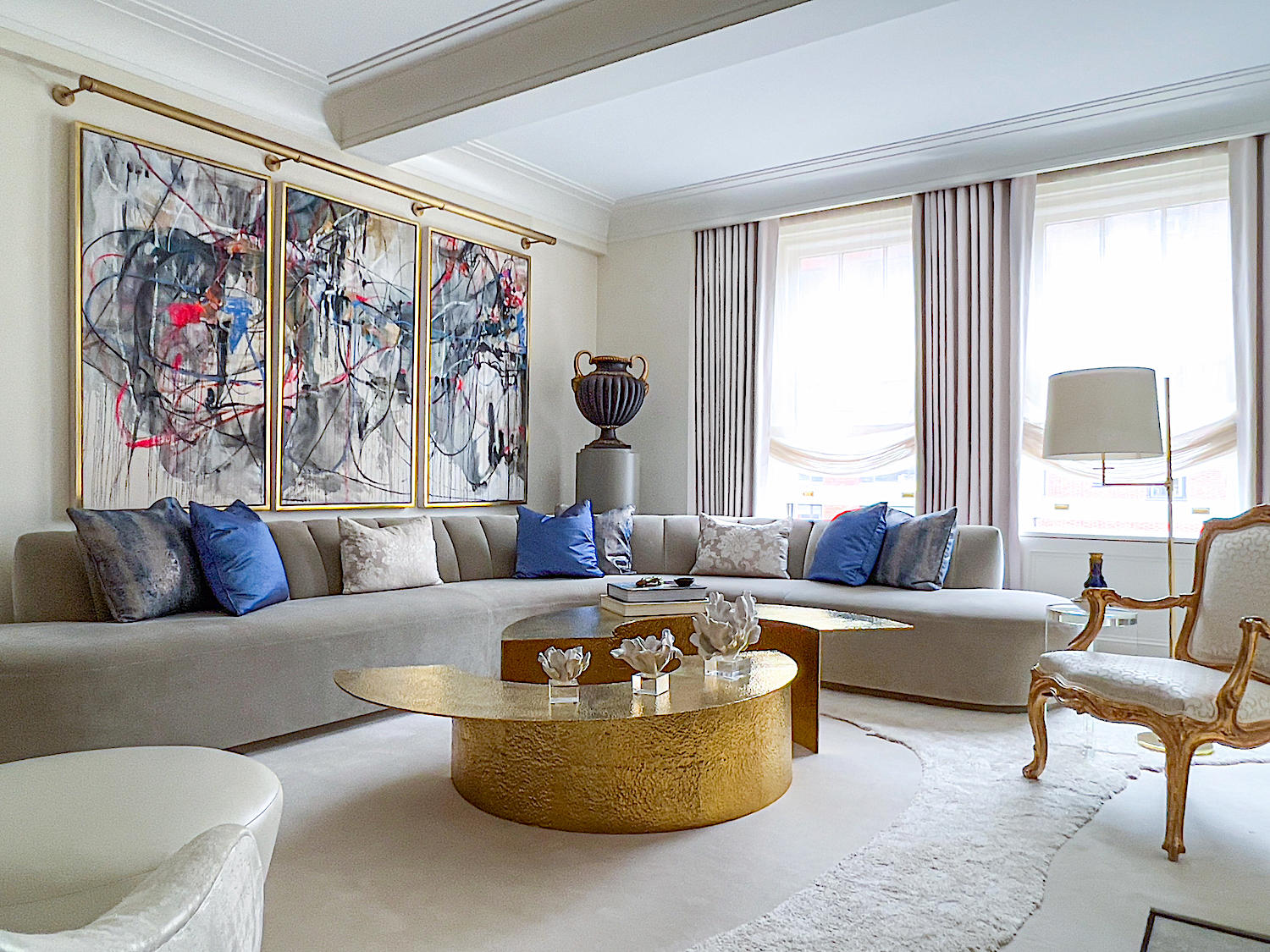 At Home with Caleb Anderson and DeAndre DeVane in their Elegant Manhattan Apartment