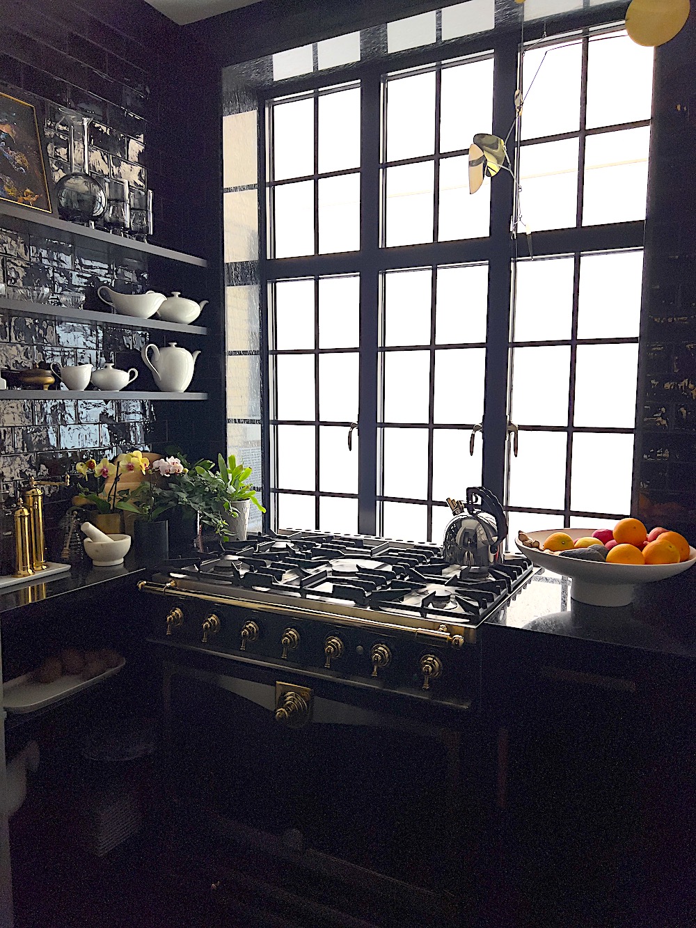Caleb Anderson classic black kitchen
