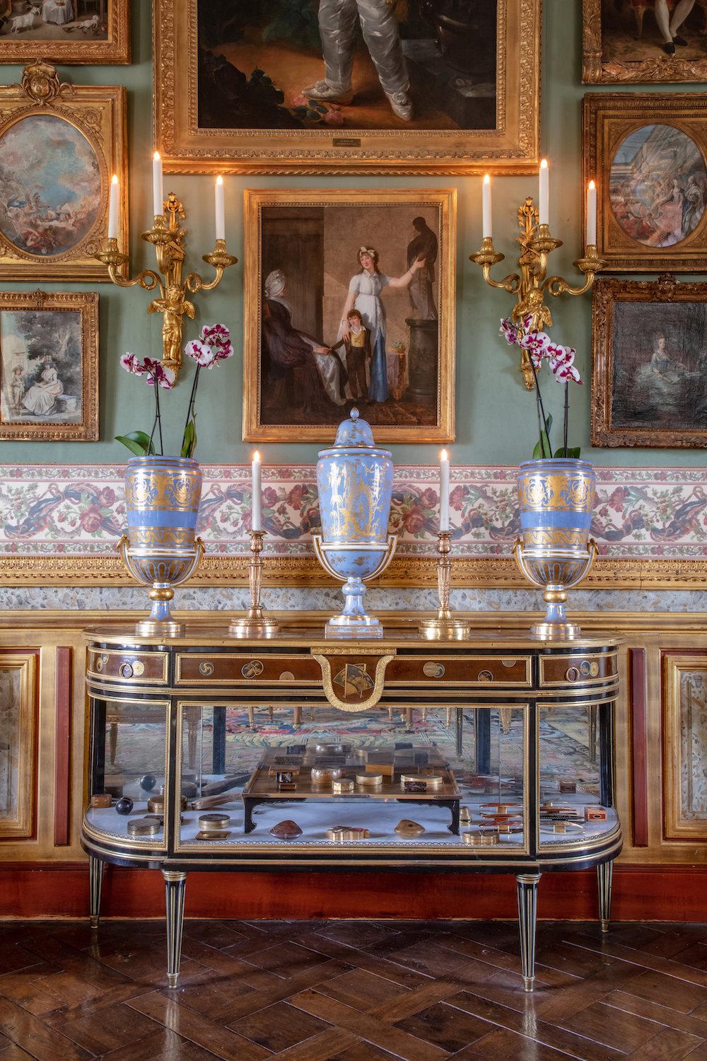 Champ de Bataille Sevres vases in Sotheby's auction