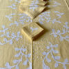 Vintage Hand Embroidered Tablecloth Set - Image 2