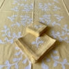 Vintage Hand Embroidered Tablecloth Set - Image 5