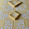 Vintage Hand Embroidered Tablecloth Set - Image 6