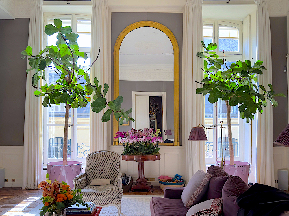 Pierre Sauvage Paris living room