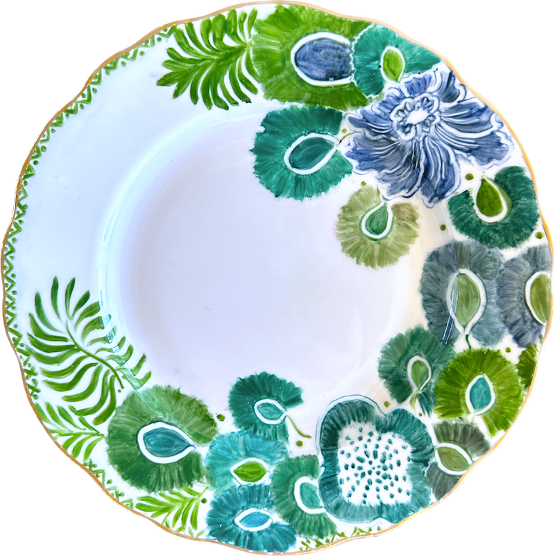 Floribunda Salad Plate