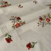 Vintage Hand Embroidered Linen Set - Image 3