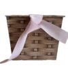 Trompe L'Oeil Wicker Hamper via Quintessence