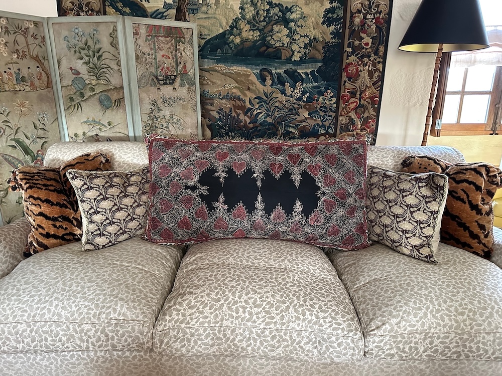 La Carlière Haute Cushions via Quintessence